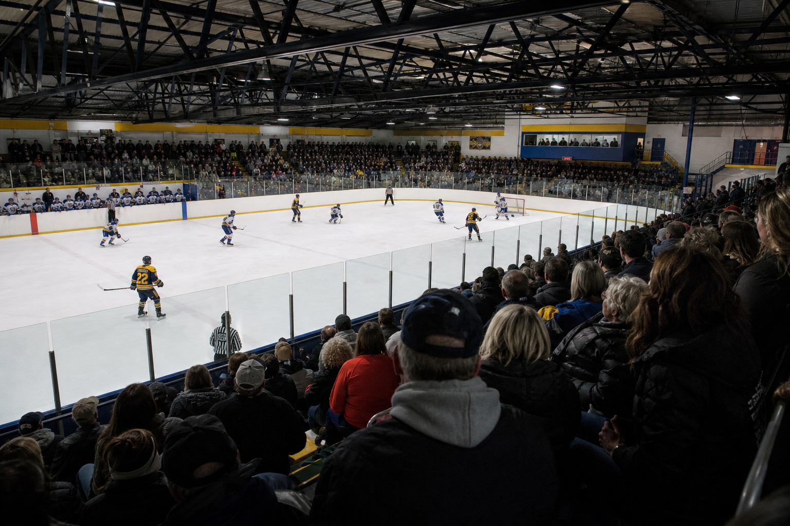 Canadian junior hockey arena
